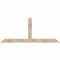 Ekena Millwork Portland Rough Sawn Timber Gable Bracket, Douglas Fir, 96"W x 40"H x 2"D x 6"F, 10/12 Pitch GBW096X40X0206POR00RDF - alternate 1